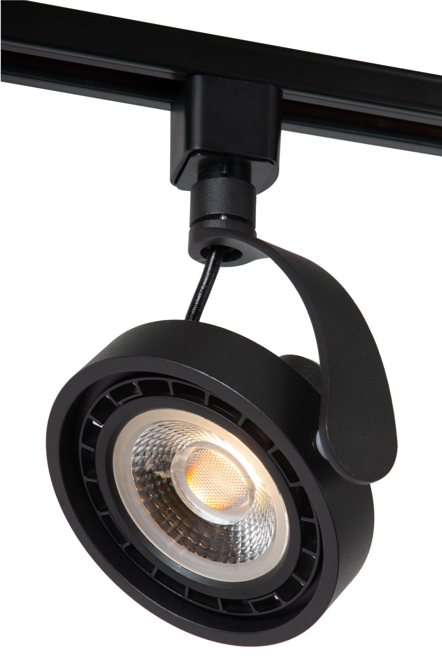 TRACK DORIAN Rail spot - 1-phase Rail system / Track lighting - 1xES111 - Black (Extension)