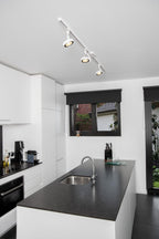 TRACK DORIAN Rail spot - 1-phase Rail system / Track lighting - 1xES111 - White (Extension)