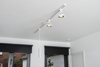 TRACK DORIAN Rail spot - 1-phase Rail system / Track lighting - 1xES111 - White (Extension)