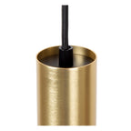 TRACK FLORIS Pendant light - 1-phase Rail system / Track lighting - 1xGU10 - Matt Gold / Brass (Extension)