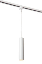 TRACK FLORIS Hanglamp - 1-fase Railsysteem / Railverlichting - 1xGU10 - Wit (Uitbreiding)