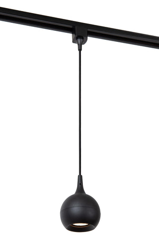 TRACK FAVORI Pendant light - 1-phase Rail system / Track lighting - 1xGU10 - Black (Extension)