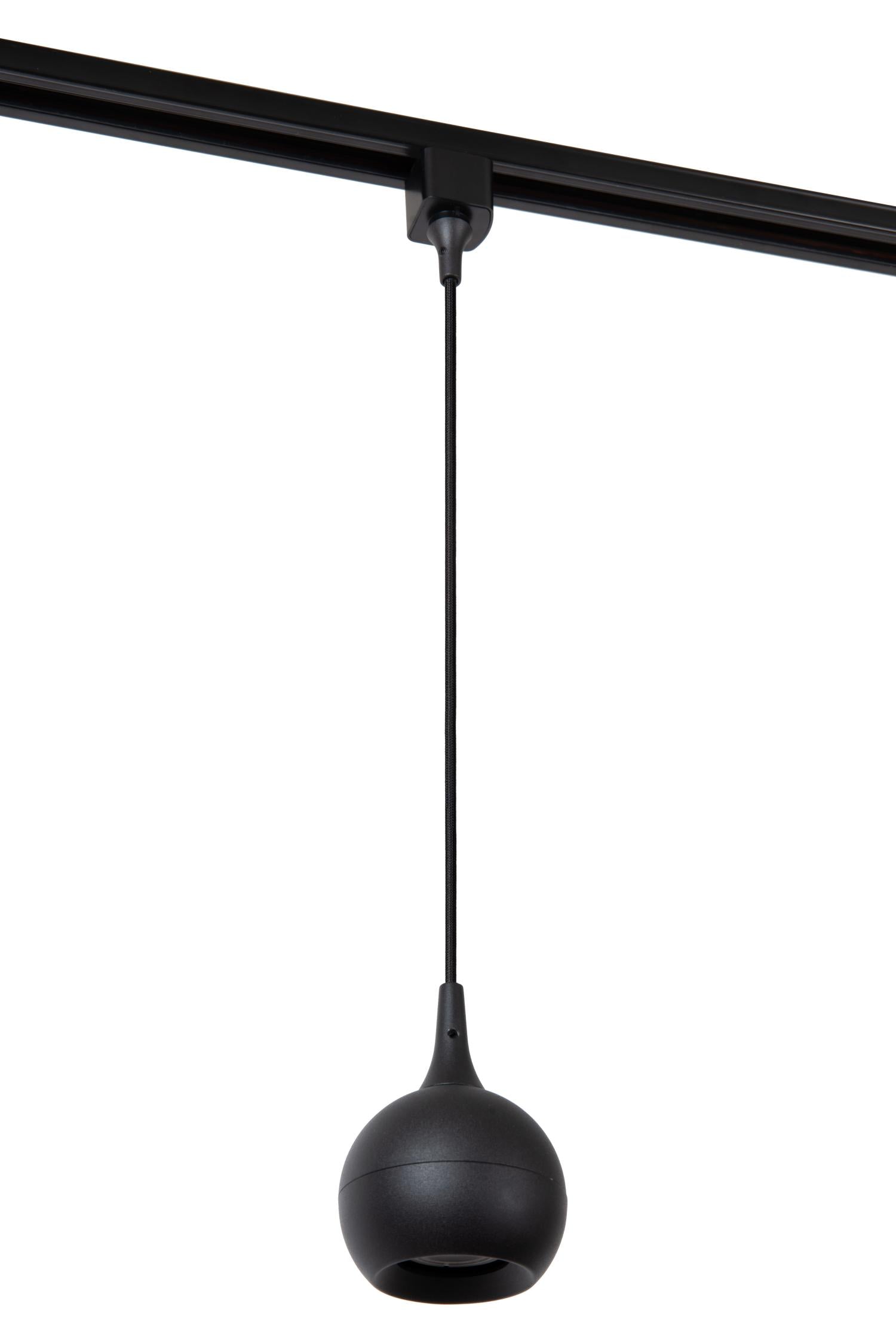 TRACK FAVORI Pendant light - 1-phase Rail system / Track lighting - 1xGU10 - Black (Extension)