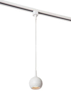 TRACK FAVORI Pendant light - 1-phase Rail system / Track lighting - 1xGU10 - White (Extension)