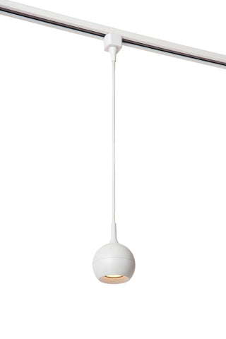 TRACK FAVORI Pendant light - 1-phase Rail system / Track lighting - 1xGU10 - White (Extension)