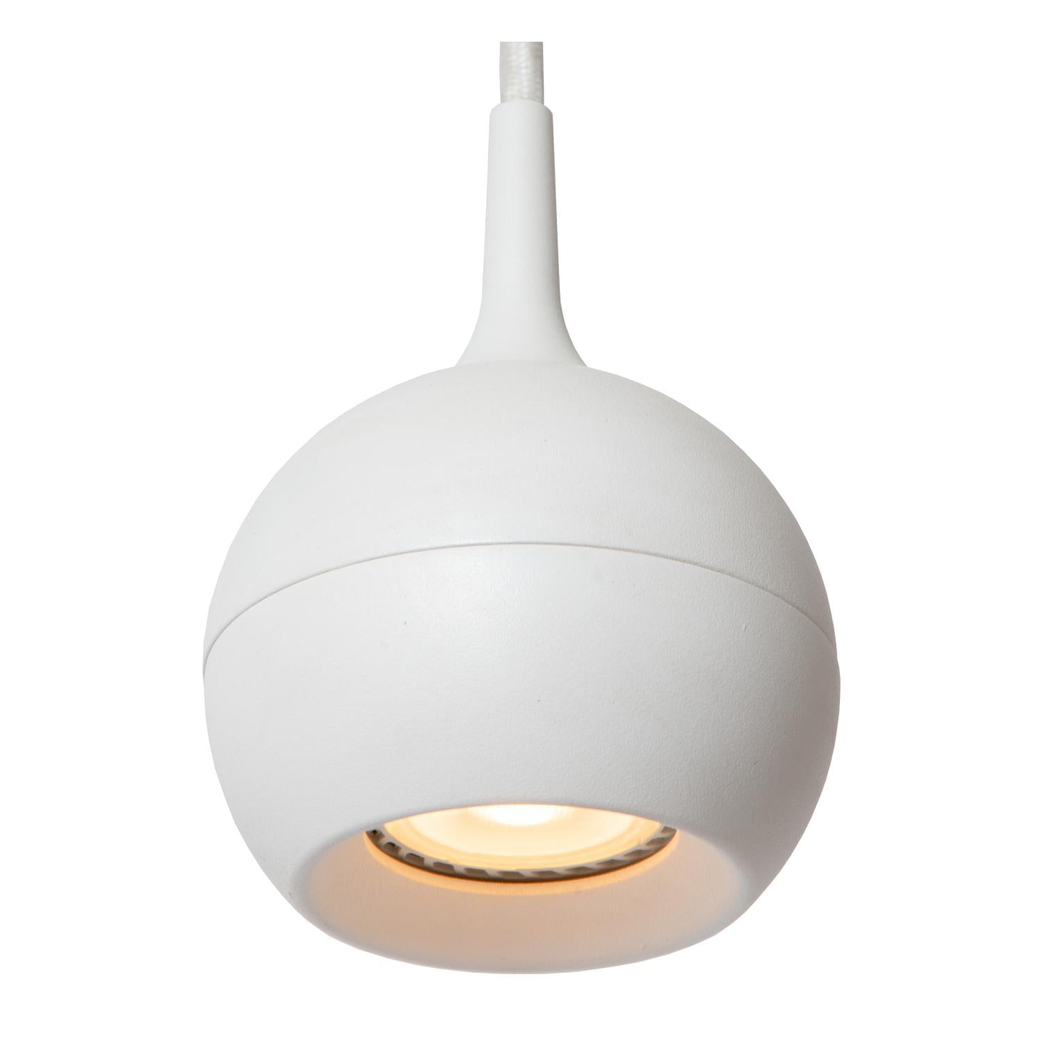 TRACK FAVORI Pendant light - 1-phase Rail system / Track lighting - 1xGU10 - White (Extension)