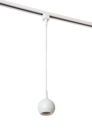 TRACK FAVORI Pendant light - 1-phase Rail system / Track lighting - 1xGU10 - White (Extension)
