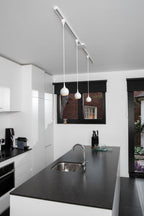 TRACK FAVORI Pendant light - 1-phase Rail system / Track lighting - 1xGU10 - White (Extension)