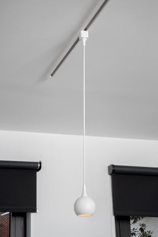 TRACK FAVORI Pendant light - 1-phase Rail system / Track lighting - 1xGU10 - White (Extension)