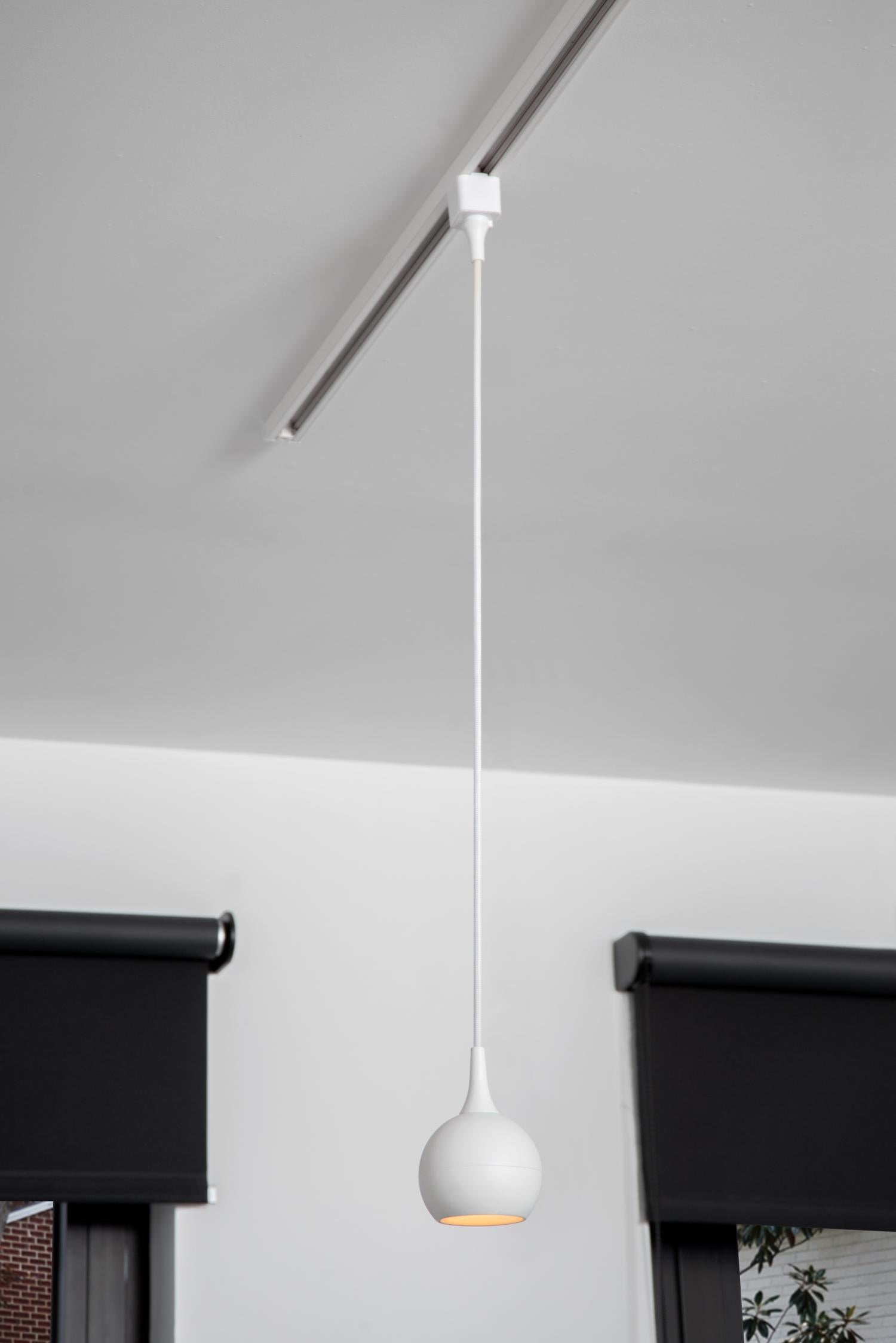 TRACK FAVORI Pendant light - 1-phase Rail system / Track lighting - 1xGU10 - White (Extension)