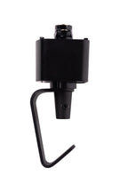 TRACK Adaptateur suspension - Système de rail monophasé / Éclairage sur rail - Noir (Extension)