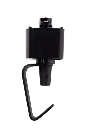 TRACK Adaptateur suspension - Système de rail monophasé / Éclairage sur rail - Noir (Extension)