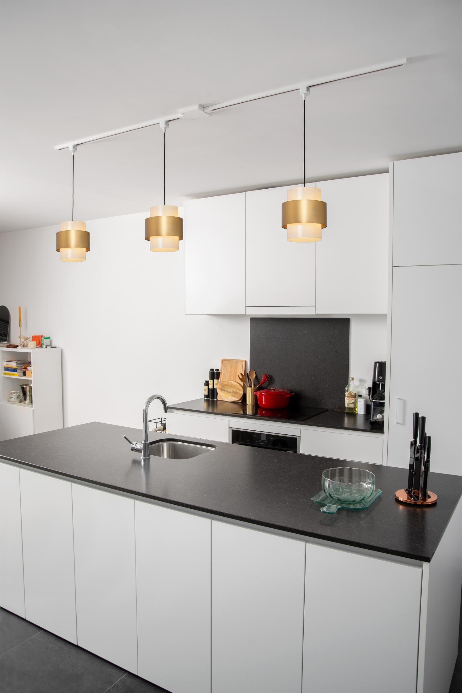TRACK Pendant adapter - 1-phase Rail system / Track lighting - White (Extension)