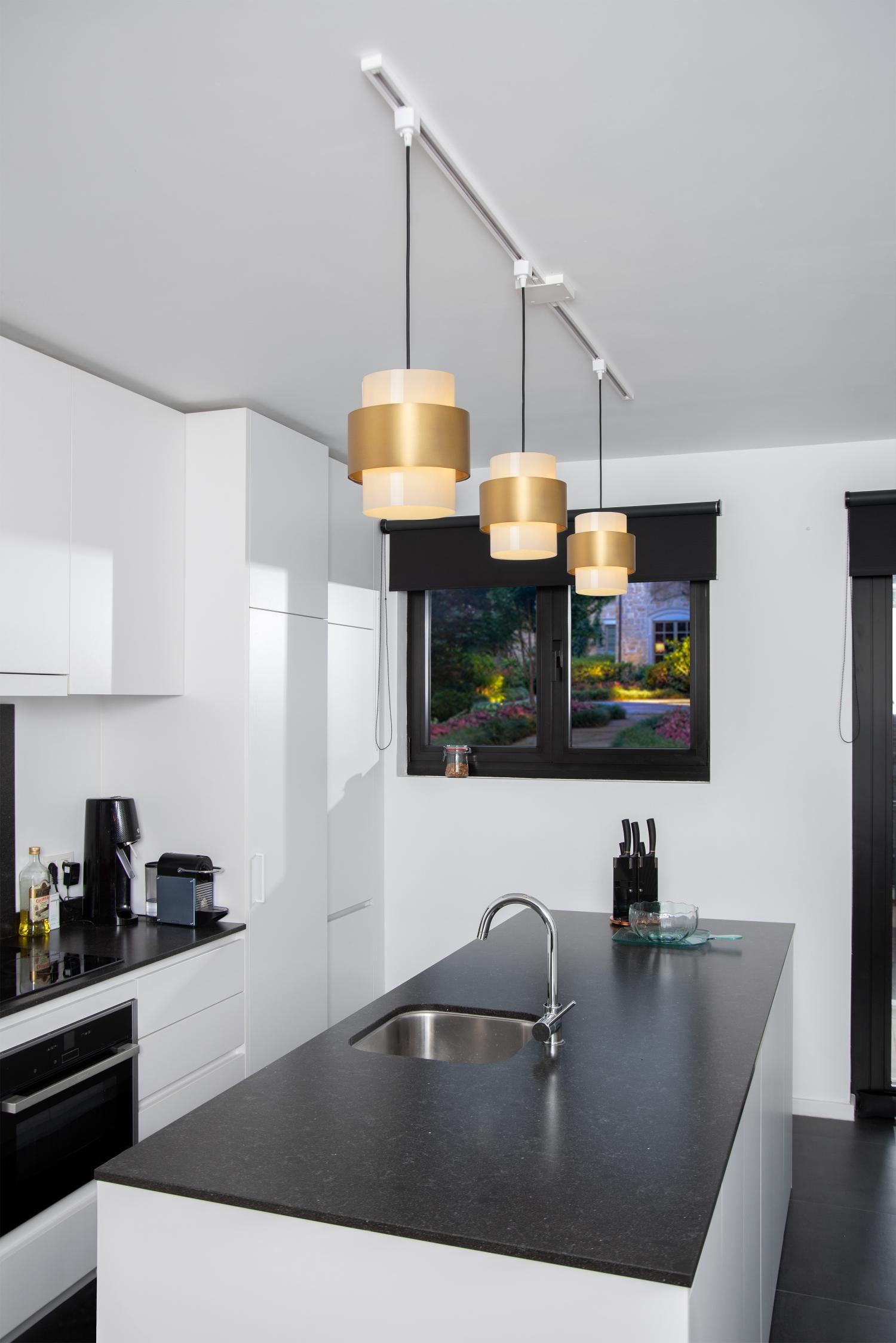 TRACK Pendant adapter - 1-phase Rail system / Track lighting - White (Extension)