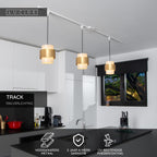 TRACK Pendant adapter - 1-phase Rail system / Track lighting - White (Extension)