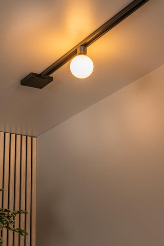 TRACK TYCHO- Rail spot - 1-phase Rail system / Track lighting - 1xG9 - Opal (Extension)