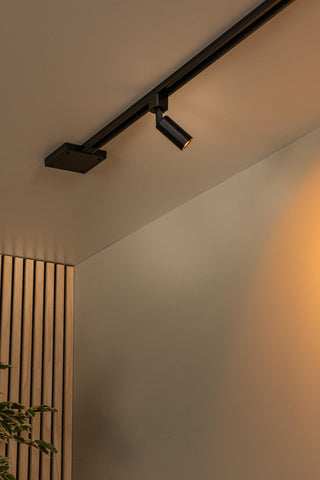 TRACK RITMO Rail spot - 1-phase Rail system / Track lighting - 1xGU10-MR11 - Black (Extension)