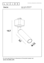 TRACK KEONI Rail spot - 1-phase Rail system / Track lighting - 1xG9 - Black