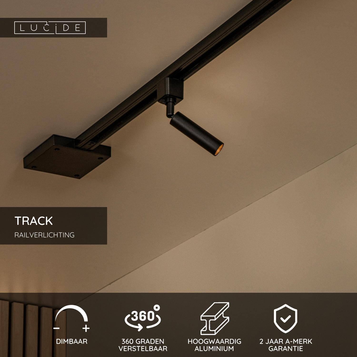TRACK KEONI Rail spot - 1-phase Rail system / Track lighting - 1xG9 - Black
