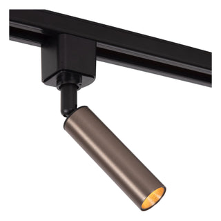 TRACK KEONI Railspot - 1-fase Railsysteem / Railverlichting - 1xG9 - Koffie