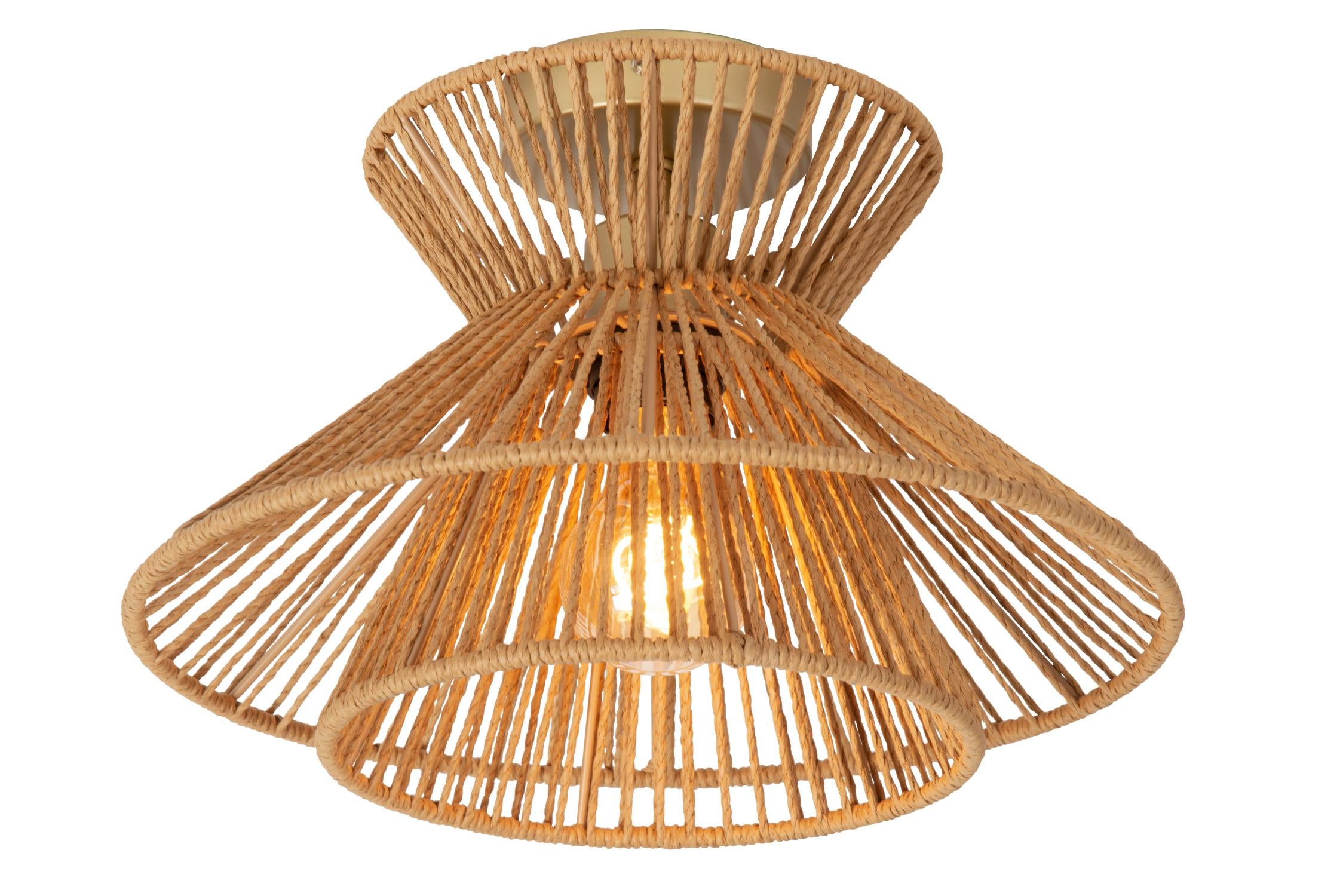 TASMAN - Plafonnière - Ø 32 cm - 1xE27 - Naturel