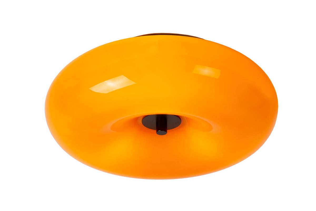 Lucide - SENTINO - Plafonnière - Ø 30 cm - 3xG9 - Oranje - IP20