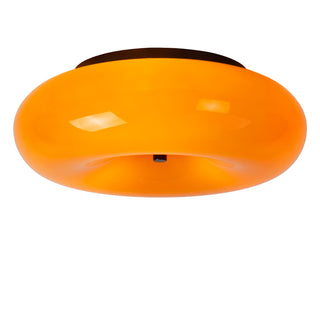 Lucide - SENTINO - Plafonnière - Ø 30 cm - 3xG9 - Oranje - IP20