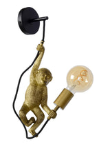EXTRAVAGANZA CHIMP - Applique murale - 1xE27 - Noir