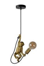 EXTRAVAGANZA CHIMP - Hanglamp - Ø 17,6 cm - 1xE27 - Zwart