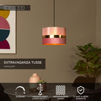 EXTRAVAGANZA TUSSE - Hanglamp - Ø 30 cm - 1xE27 - Roze