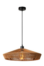 YUNKAI - Suspension - Ø 50 cm - 1xE27 - Naturel