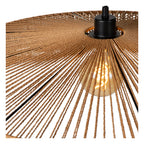 YUNKAI - Suspension - Ø 50 cm - 1xE27 - Naturel