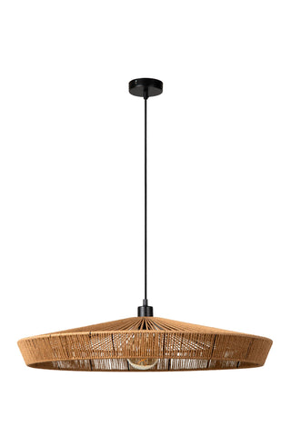 YUNKAI - Suspension - Ø 70 cm - 1xE27 - Naturel