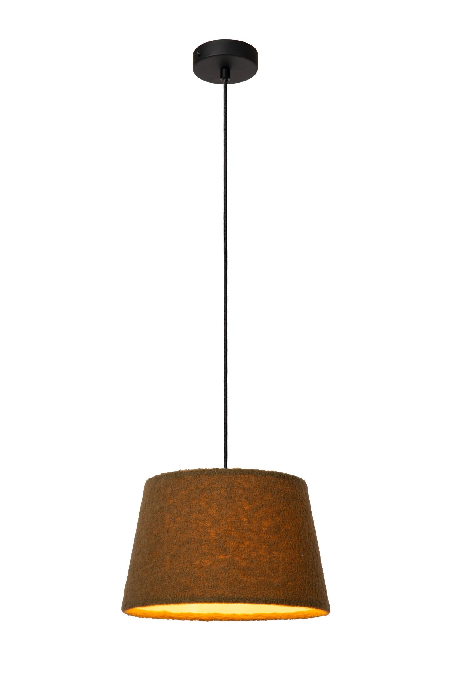 WOOLLY - Suspension - Ø 28 cm - 1xE27 - Vert