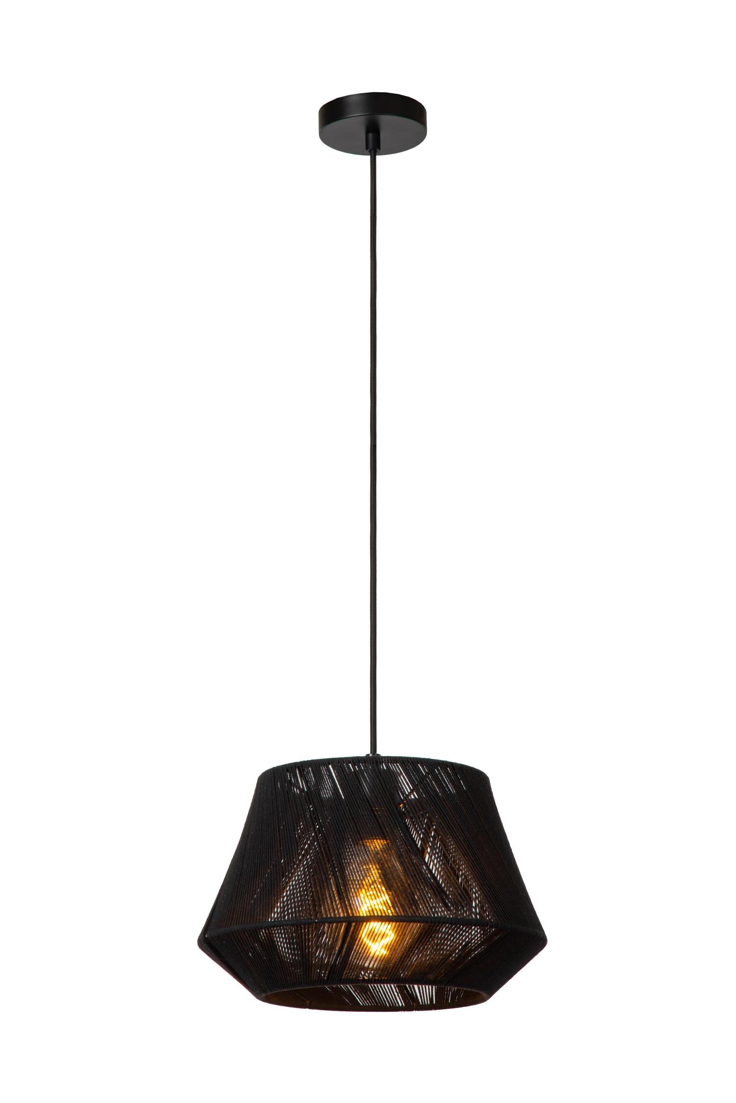 JESSICA - Suspension - Ø 30 cm - 1xE27 - Noir