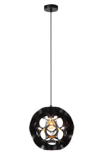HANNELORE - Suspension - Ø 30 cm - 1xE27 - Noir