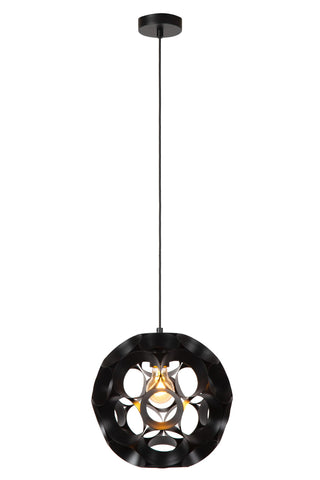 HANNELORE - Suspension - Ø 30 cm - 1xE27 - Noir
