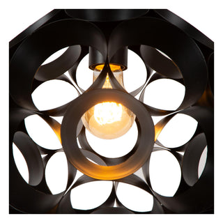 HANNELORE - Suspension - Ø 30 cm - 1xE27 - Noir