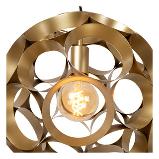 HANNELORE - Hanglamp - Ø 40 cm - 1xE27 - Mat Goud / Messing