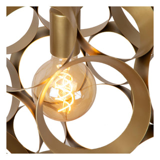 HANNELORE - Hanglamp - Ø 40 cm - 1xE27 - Mat Goud / Messing