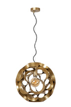 HANNELORE - Hanglamp - Ø 40 cm - 1xE27 - Mat Goud / Messing