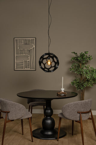 HANNELORE - Suspension - Ø 40 cm - 1xE27 - Noir