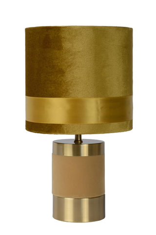 EXTRAVAGANZA FRIZZLE - Lampe de table - Ø 18 cm - 1xE14 - Jaune