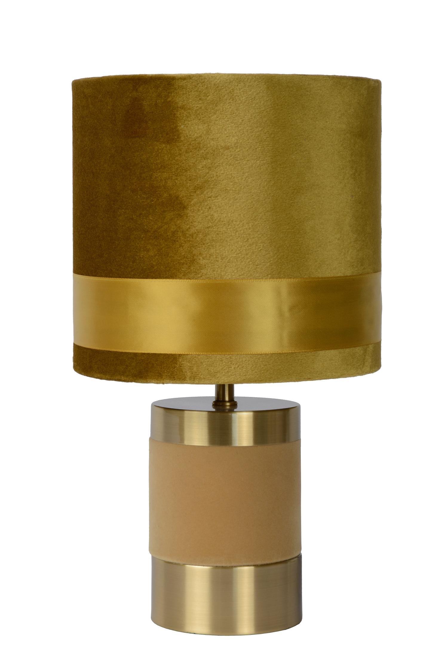 EXTRAVAGANZA FRIZZLE - Lampe de table - Ø 18 cm - 1xE14 - Jaune