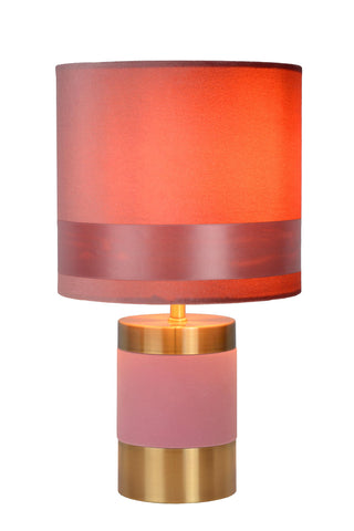 EXTRAVAGANZA FRIZZLE - Lampe de table - Ø 18 cm - 1xE14 - Rose
