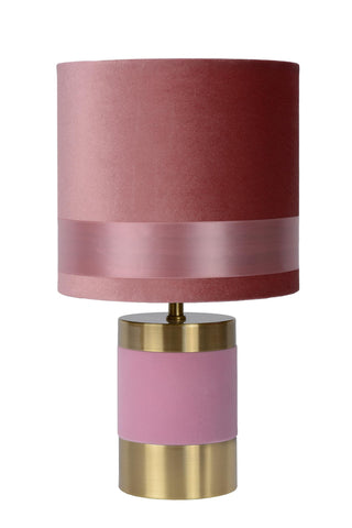 EXTRAVAGANZA FRIZZLE - Lampe de table - Ø 18 cm - 1xE14 - Rose