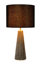 EXTRAVAGANZA VELVET - Lampe de table - Ø 25 cm - 1xE27 - Noir