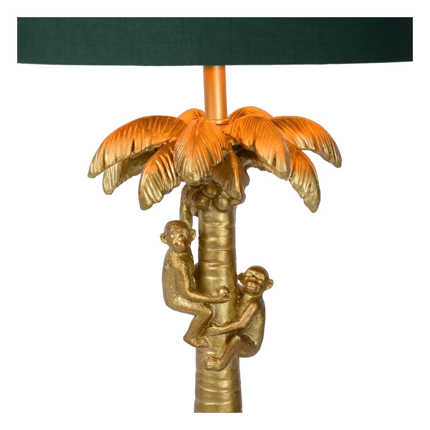 EXTRAVAGANZA COCONUT - Lampe de table - Ø 30,5 cm - 1xE27 - Or mat / Laiton