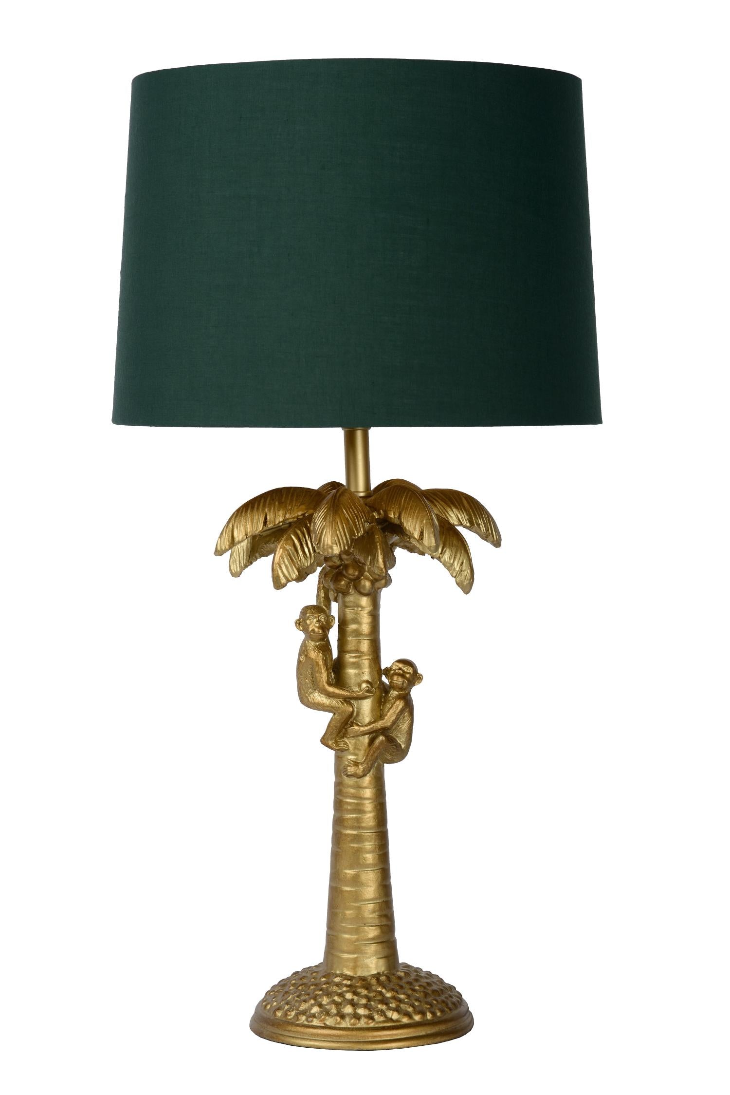 EXTRAVAGANZA COCONUT - Lampe de table - Ø 30,5 cm - 1xE27 - Or mat / Laiton