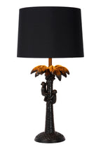 EXTRAVAGANZA COCONUT - Tafellamp - Ø 30,5 cm - 1xE27 - Zwart